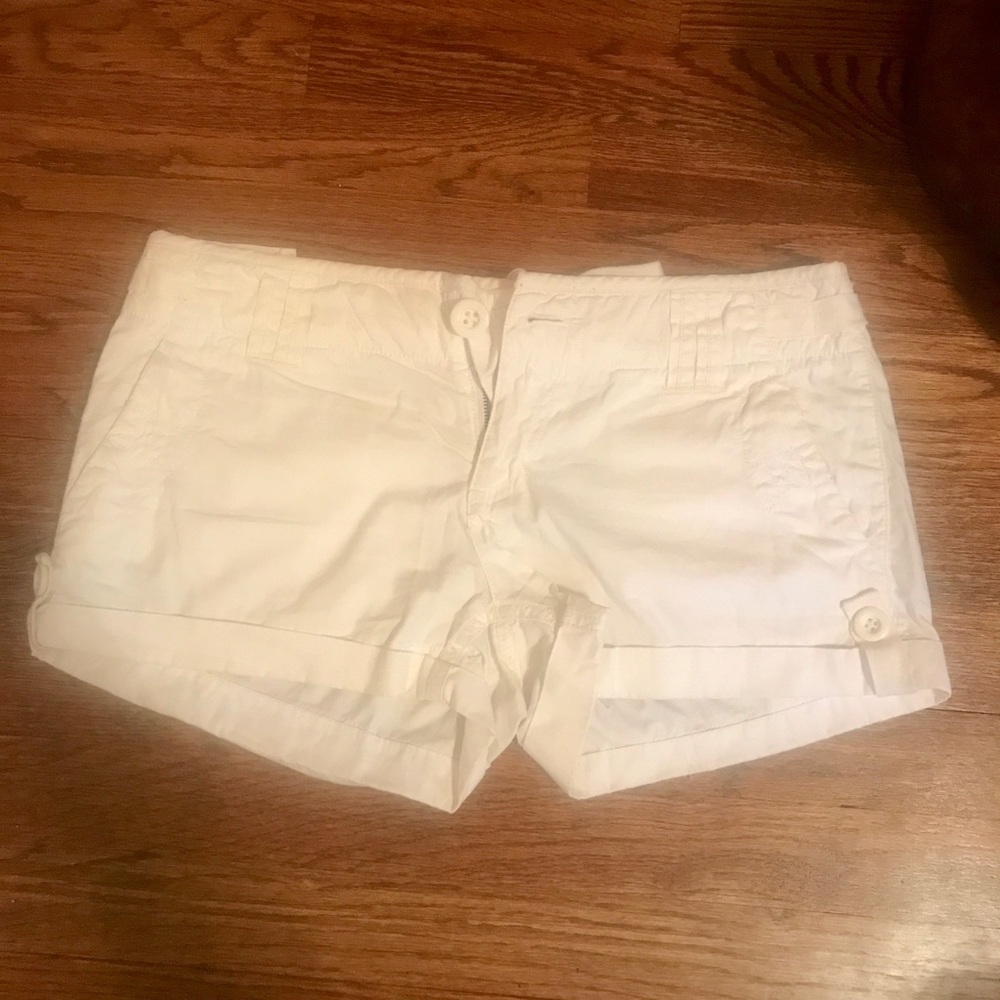 American Eagle White Shorts